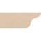 Ekena Millwork 6in. W x 6in. H x 16in. L Carmel Woodgrain TimberThane Rafter Tail, Primed Tan RFTUR06X06X16CARRCPR - alternate 2